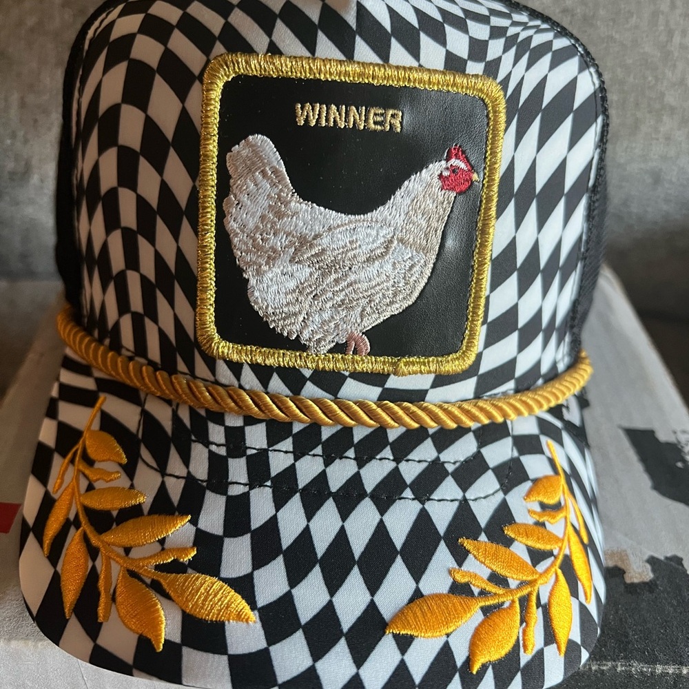 Gorrin Bros Animal The Farm WINNER CHICKEN Trucker Hat Exclusive Drop - Picture 8 of 10